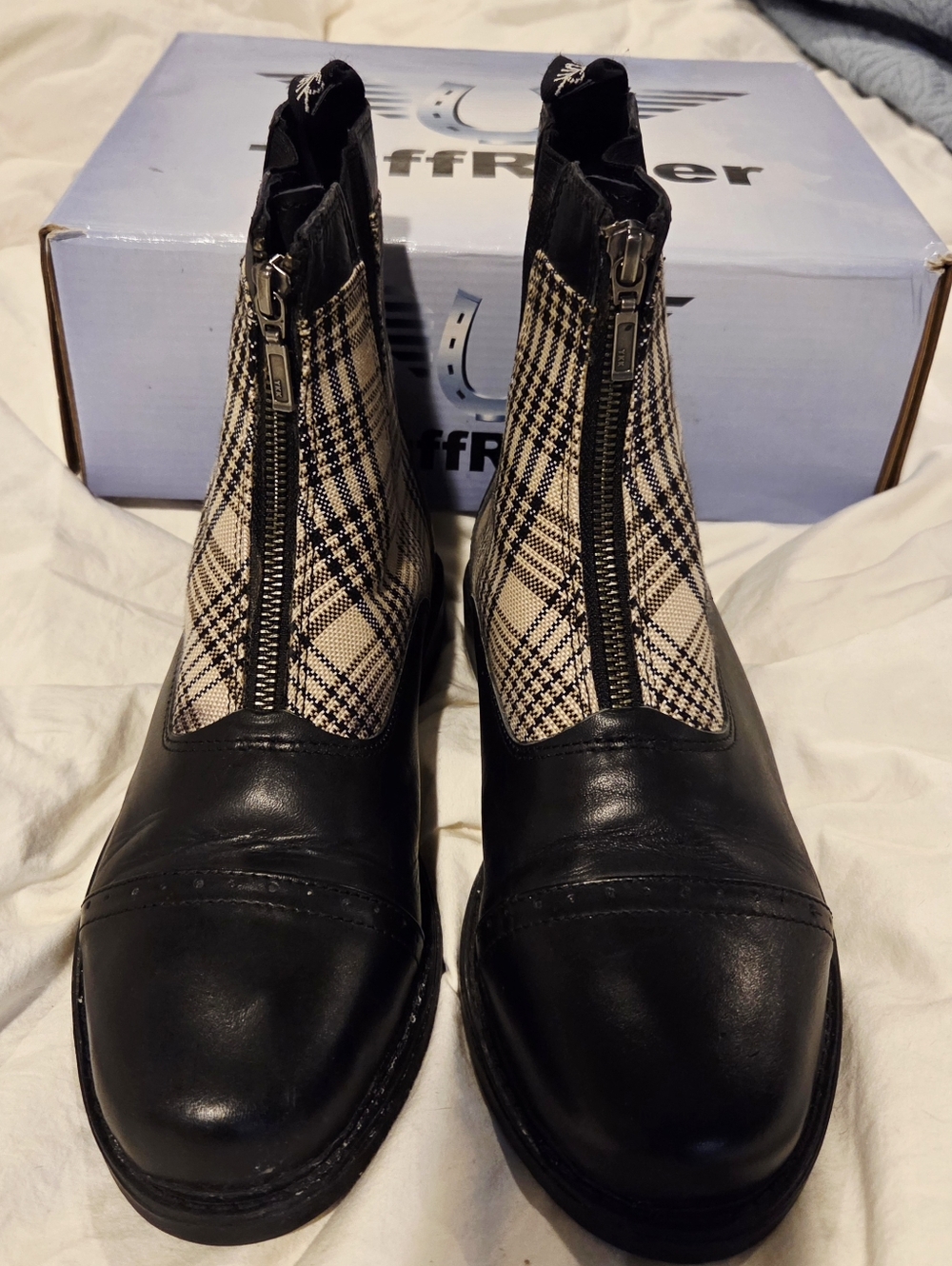 Baker TuffRider Equestrian Zip Paddock Boot